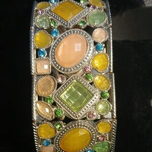 Vibrant Multicolor Gemstone Bracelet